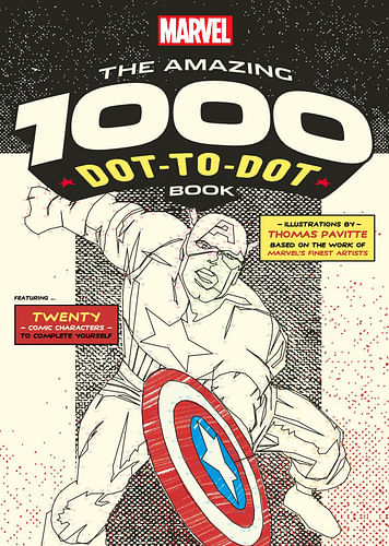 Marvel's Amazing 1000 Dot-to-Dot Book - spojovačky